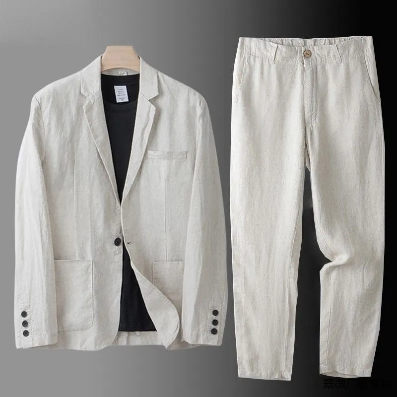 Ronald – Linen 2-Piece Set