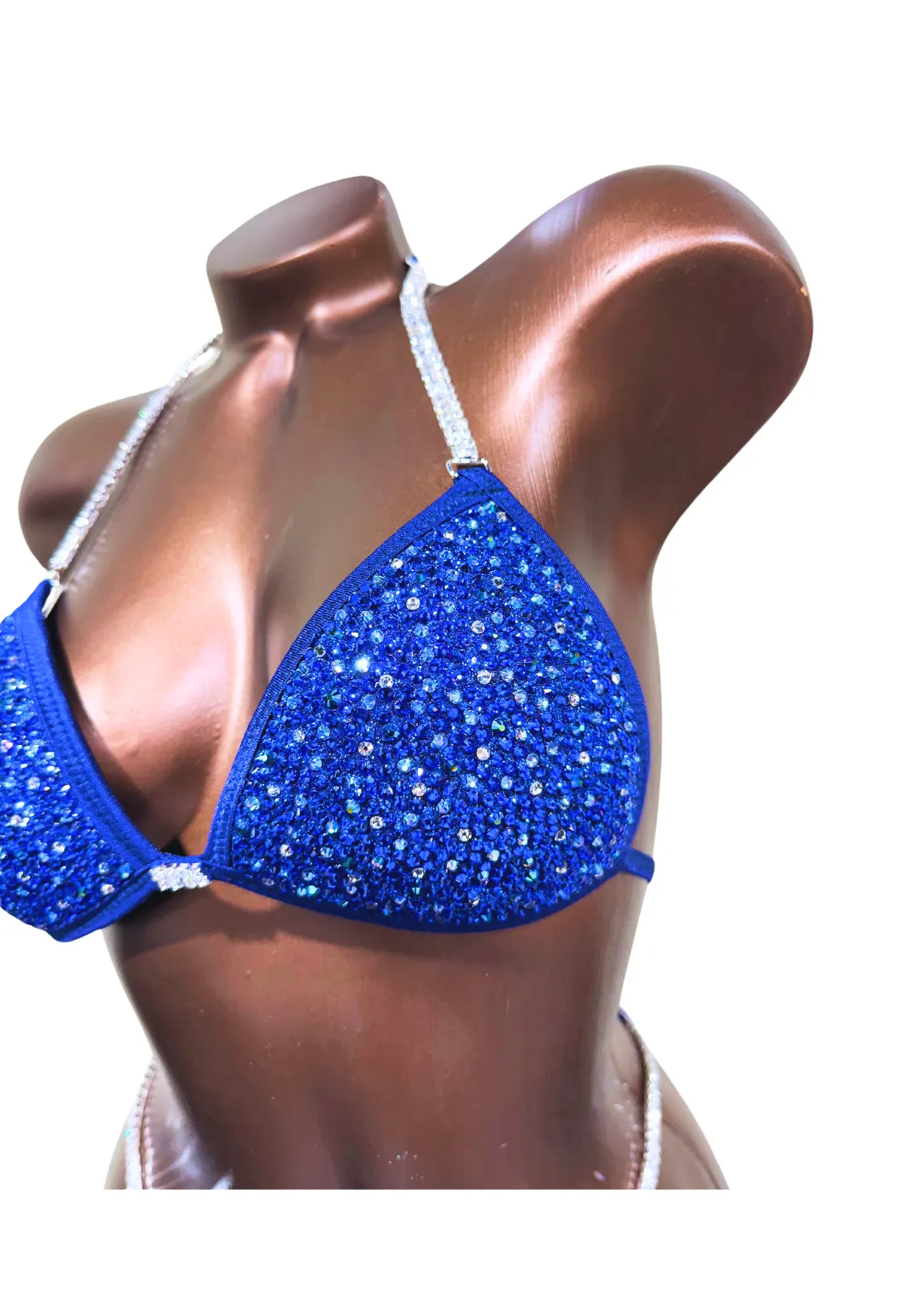 Royal Blue Splash Bikini Suit