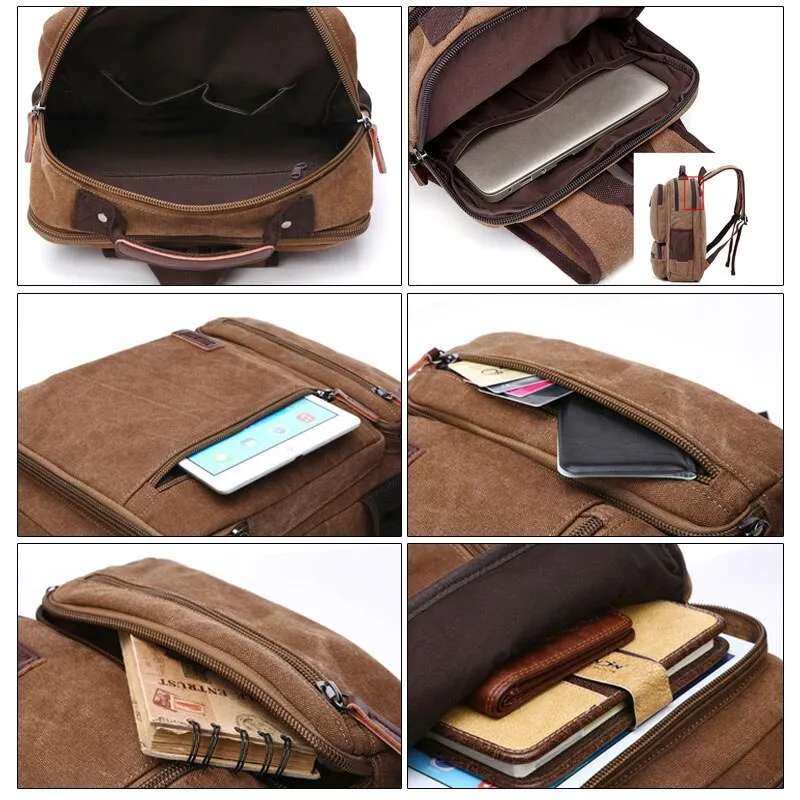 Sac A Dos Vintage Marron