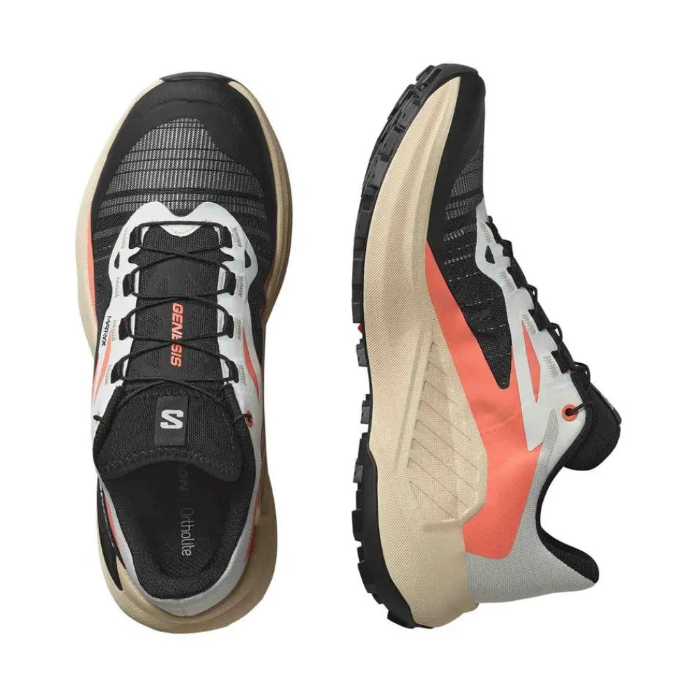 Salomon Genesis (Womens) - Fusion Coral/Tender Peach/Black