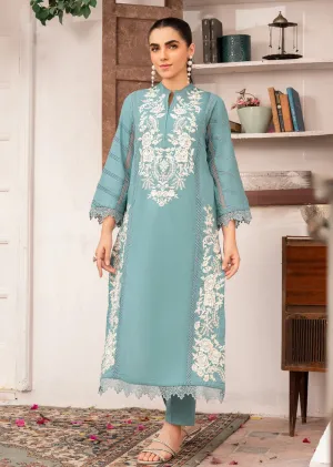 SBMT-05 - Aquamarine - Readymade - 2 Piece Sahiba by Mirza Suit 2025