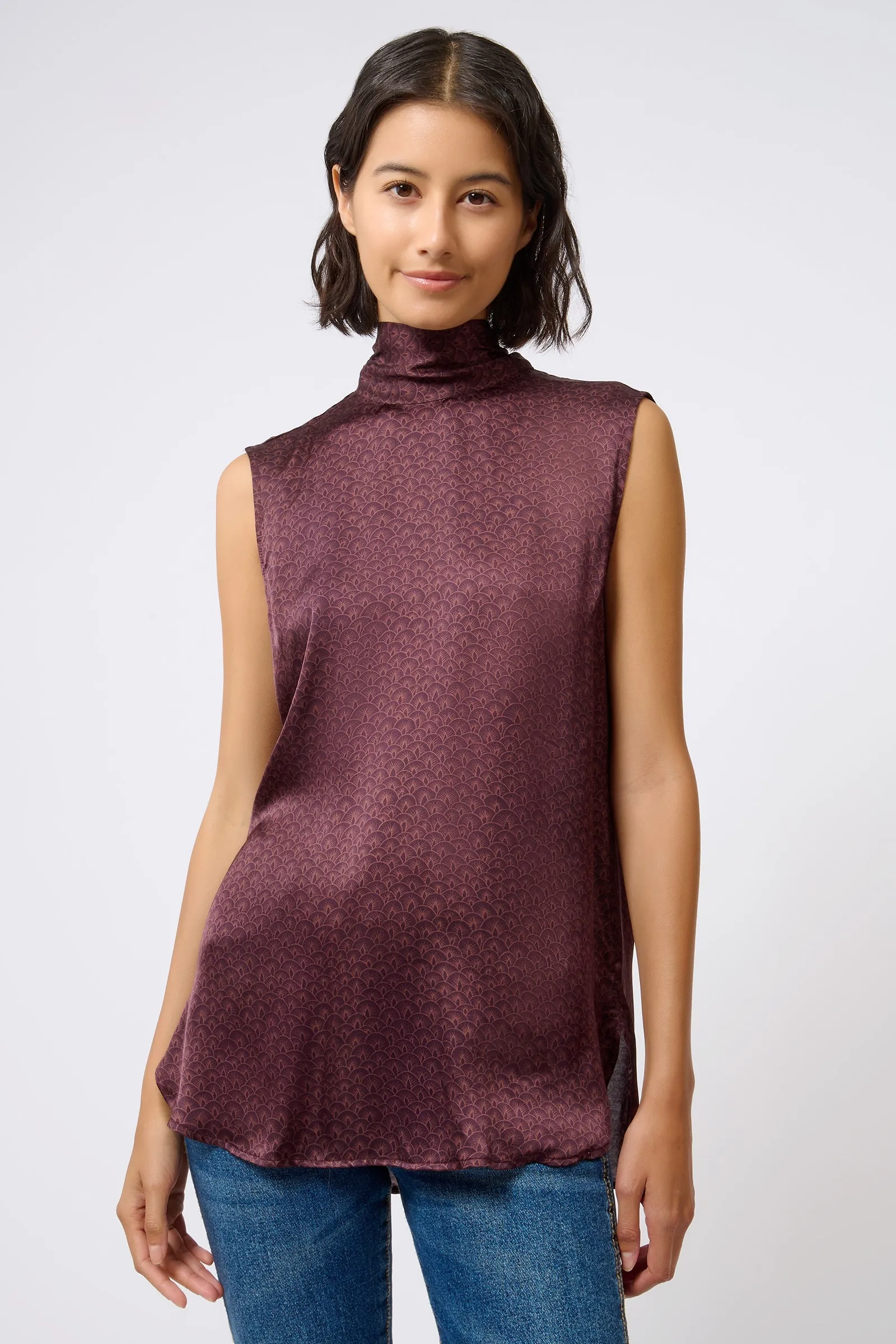 Scarf Shell - Luna Bordeaux