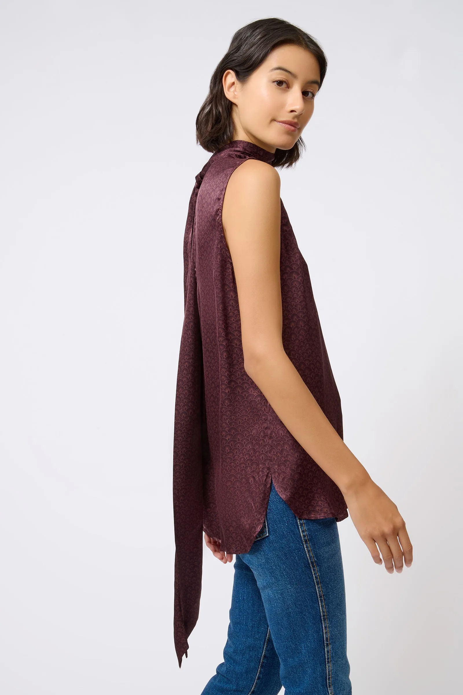 Scarf Shell - Luna Bordeaux