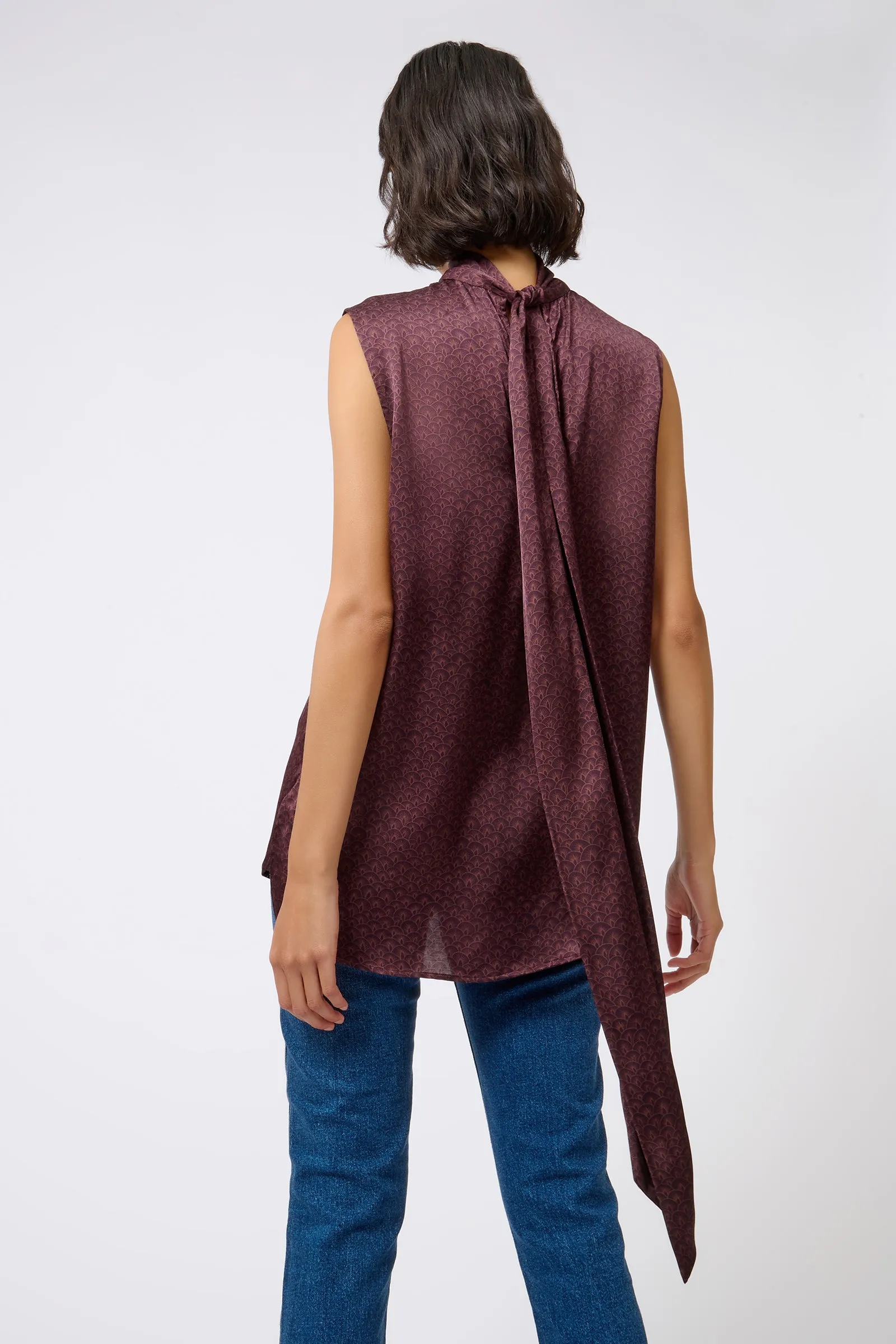 Scarf Shell - Luna Bordeaux