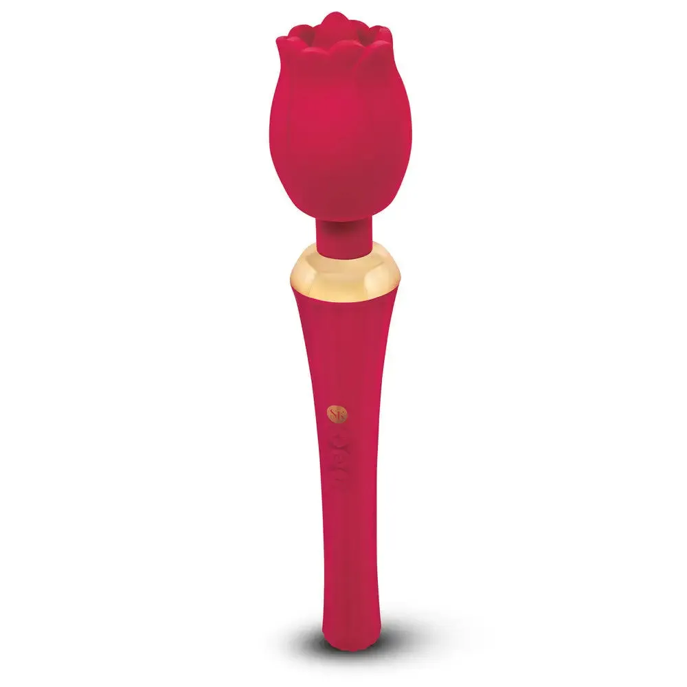 Secret Kisses Rosegasm Bouquet Wand Rose Sex Toy