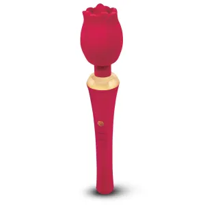 Secret Kisses Rosegasm Bouquet Wand Rose Sex Toy