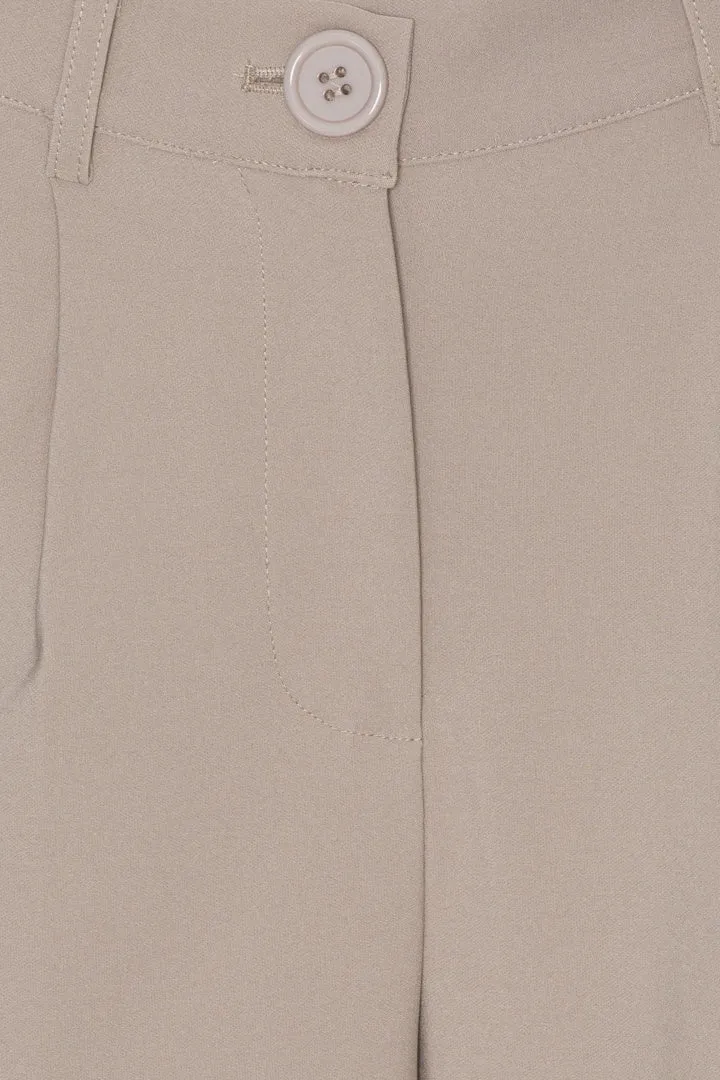 SelmaIC Wide Bukser - Lys Beige