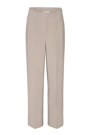 SelmaIC Wide Bukser - Lys Beige