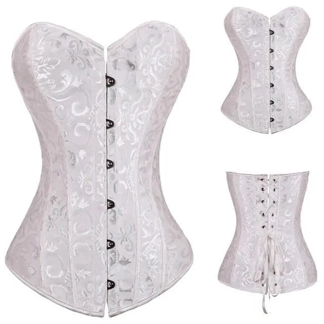Sexy Overbust Corset – 10 Designs - 9 Sizes