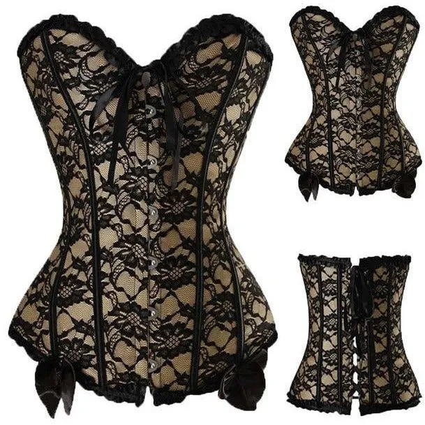 Sexy Overbust Corset – 10 Designs - 9 Sizes