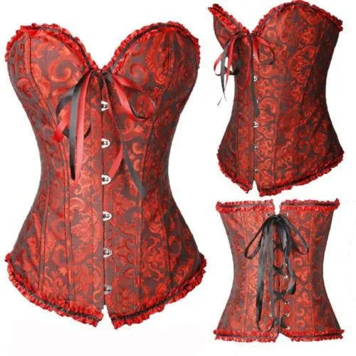 Sexy Overbust Corset – 10 Designs - 9 Sizes