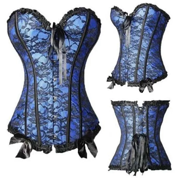 Sexy Overbust Corset – 10 Designs - 9 Sizes