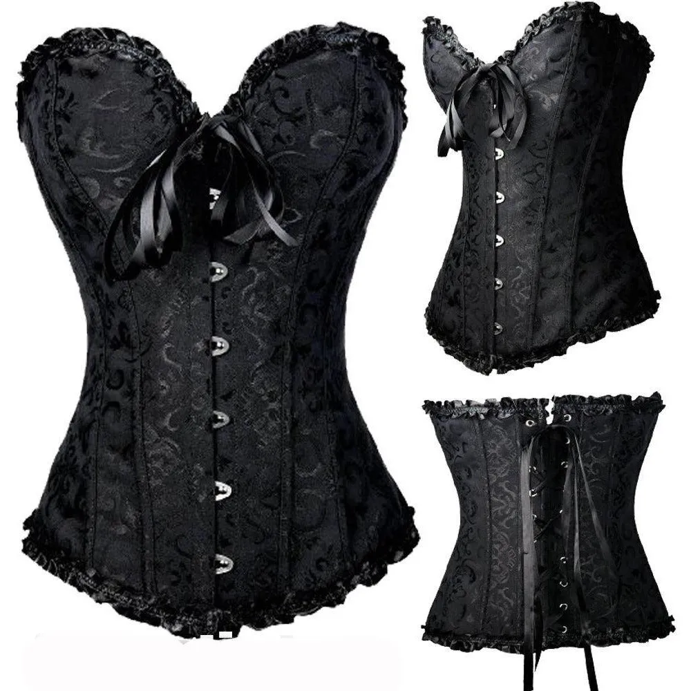 Sexy Overbust Corset – 10 Designs - 9 Sizes