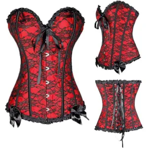 Sexy Overbust Corset – 10 Designs - 9 Sizes