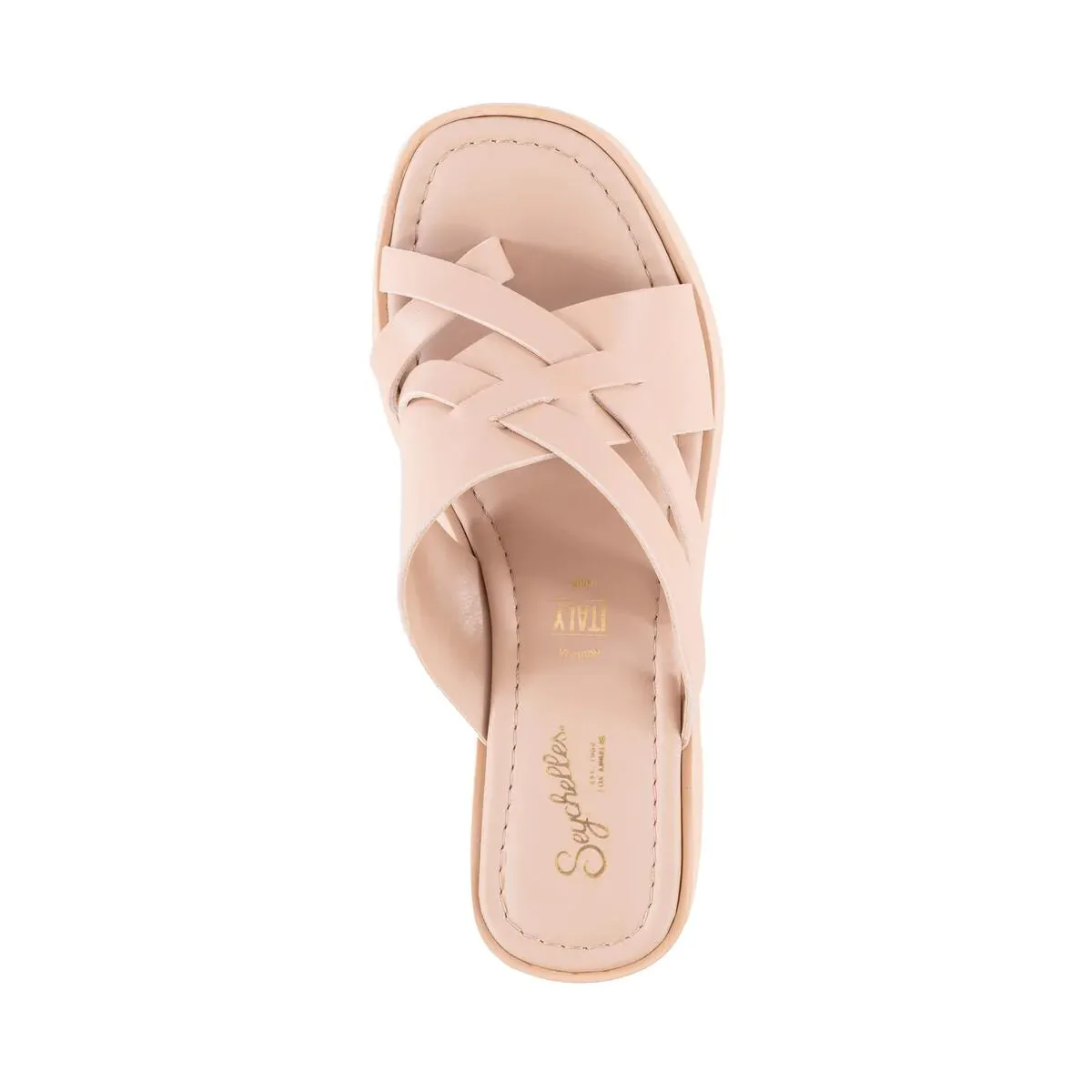 SEYCHELLES ROCK STEADY SANDAL - BLUSH LEATHER
