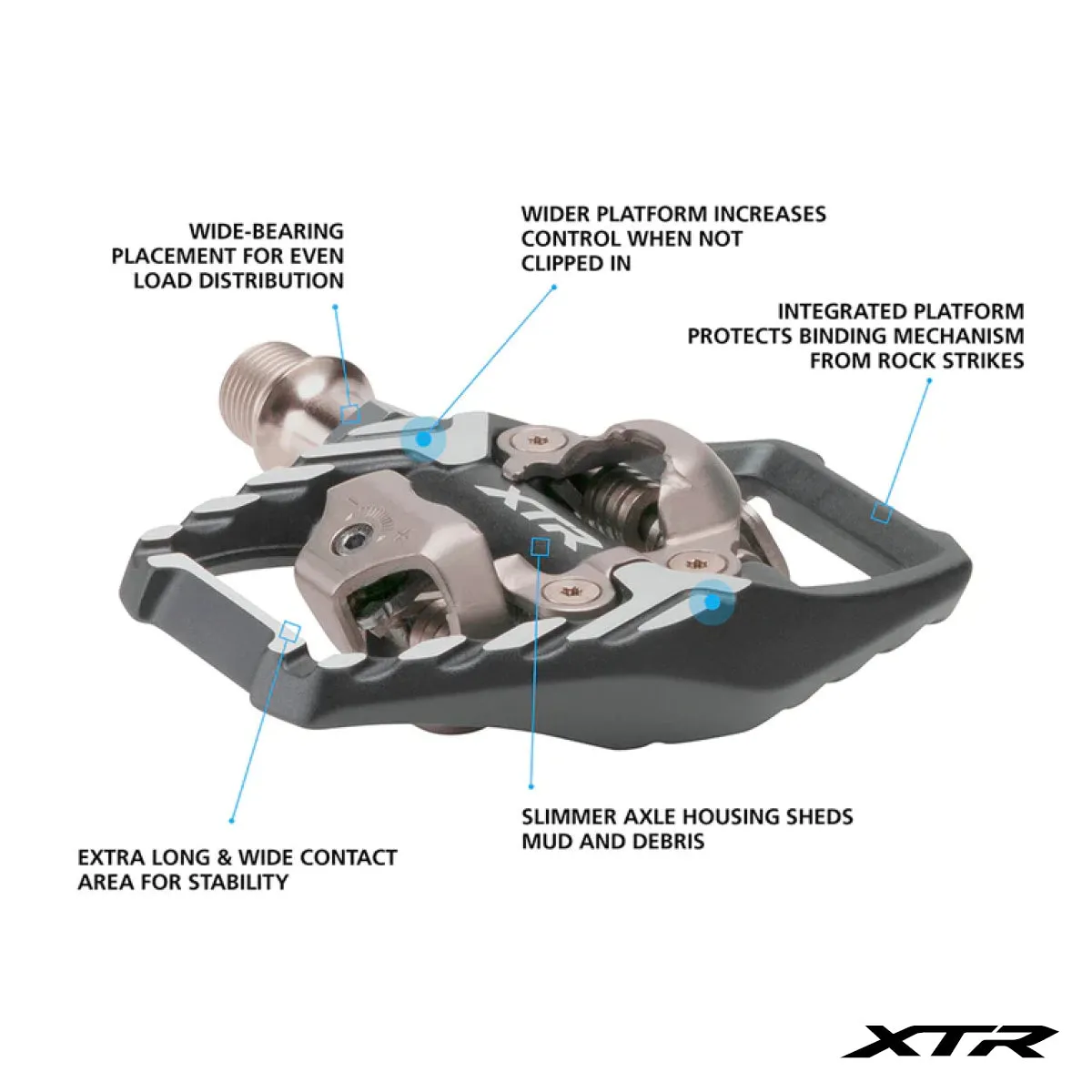 Shimano PD-M9120 SPD Pedal XTR Trail