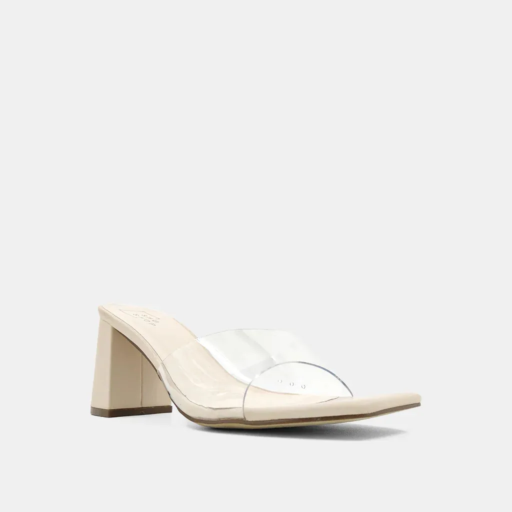 SHUSHOP GLORIA MULE - BONE