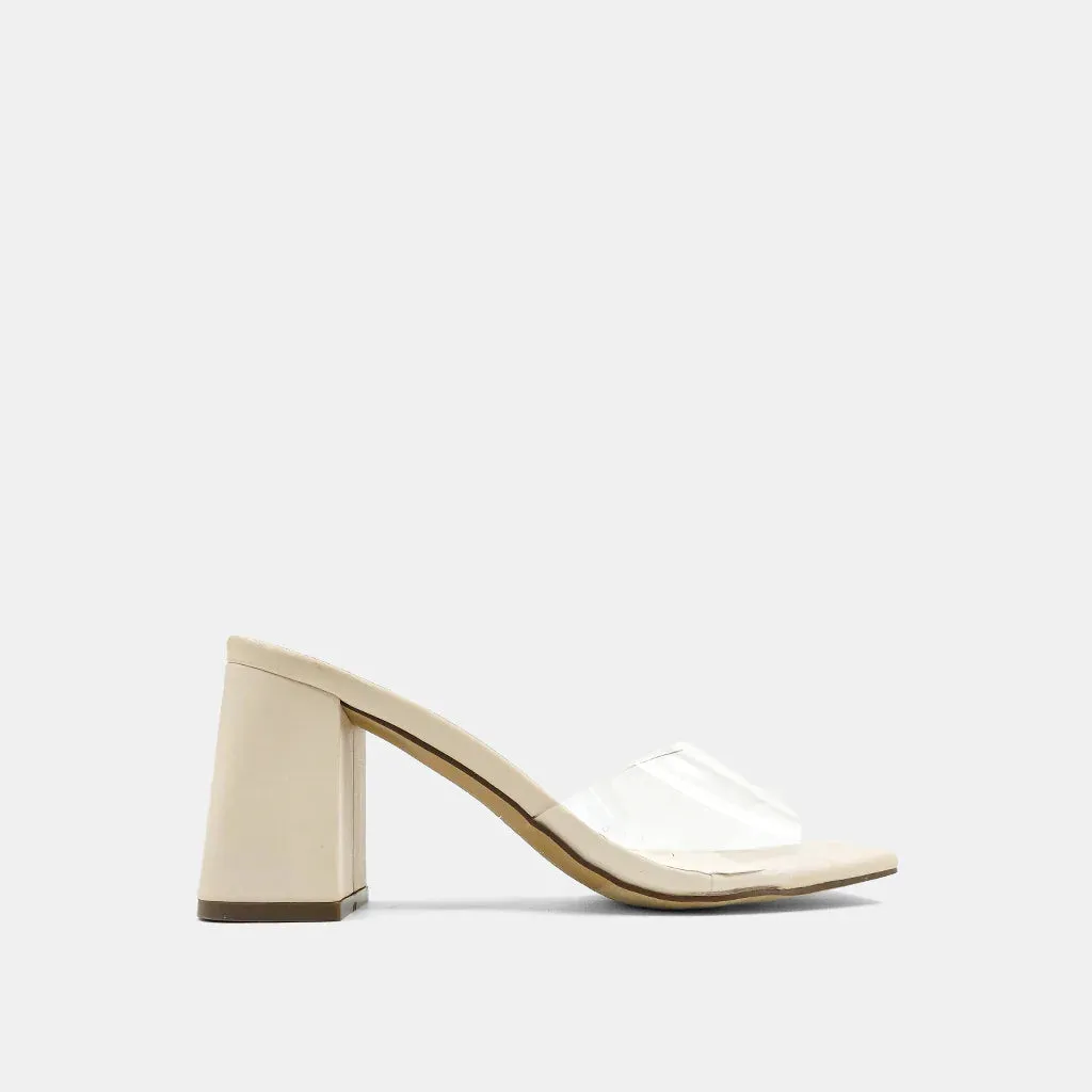 SHUSHOP GLORIA MULE - BONE