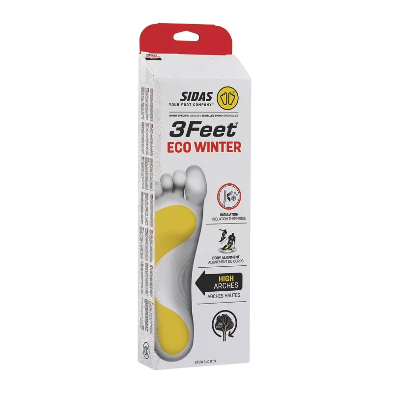 Sidas 3Feet Eco Winter High Arch Winter Insoles