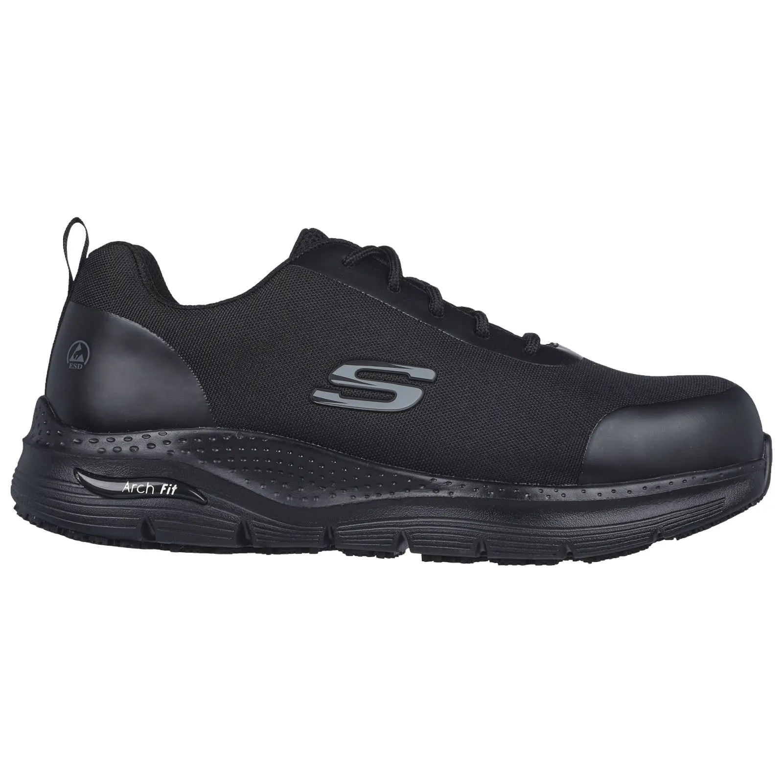 Skechers Mens Arch Fit Slip-Resistant Ringstap S3 Safety Work Shoes