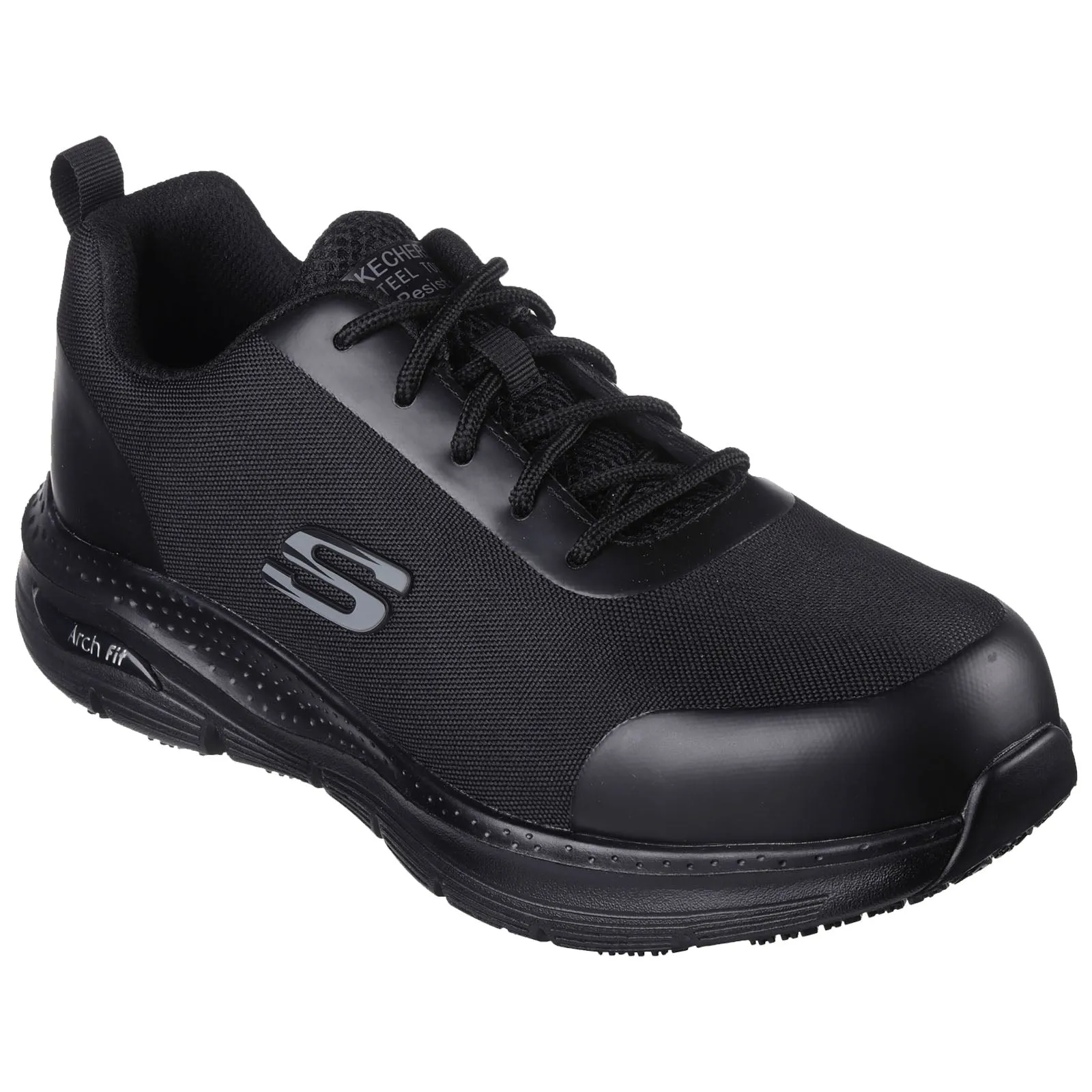 Skechers Mens Arch Fit Slip-Resistant Ringstap S3 Safety Work Shoes