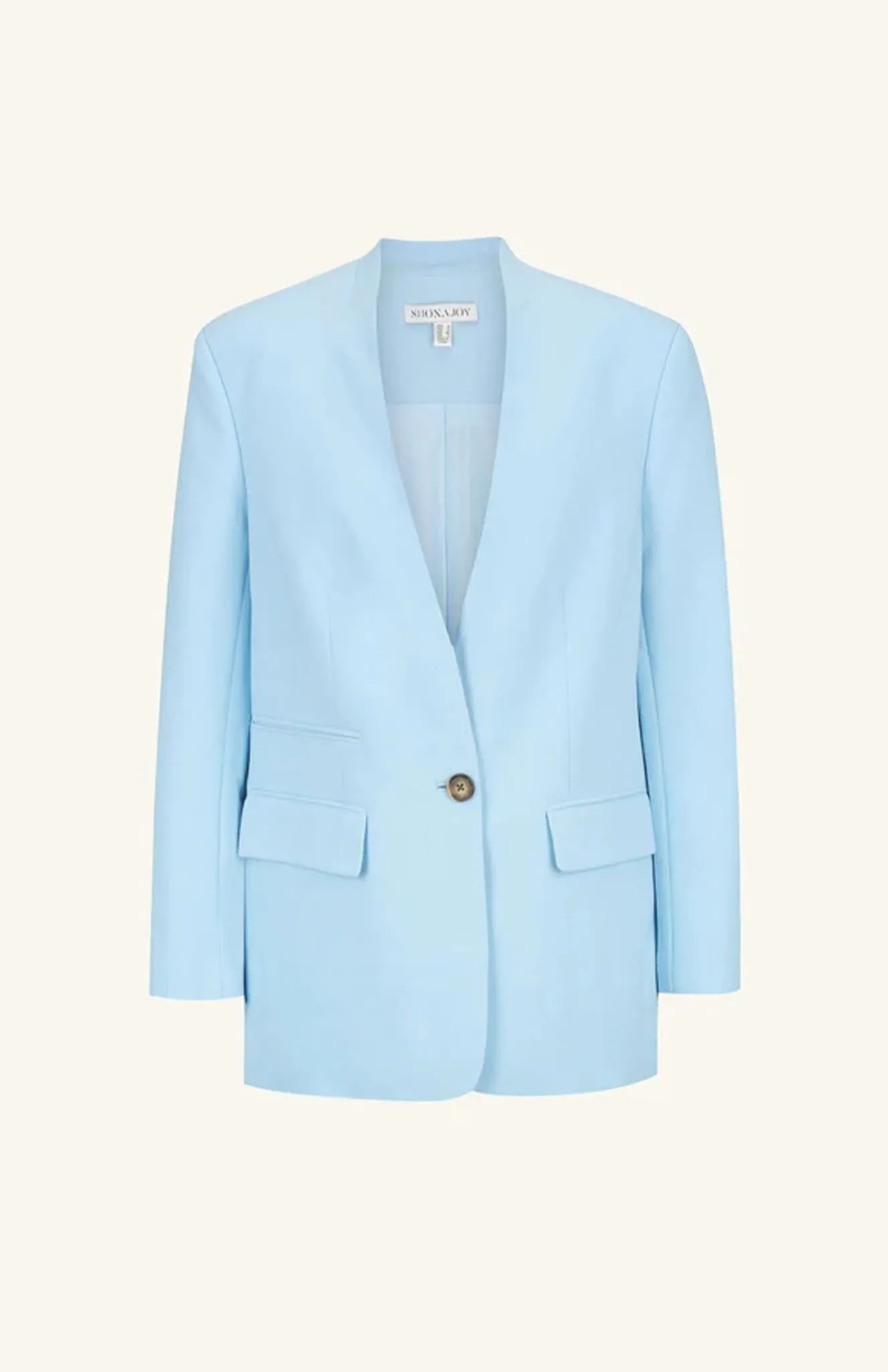 Sky Luxe Blazer Set | Sky Blue Blazer Set