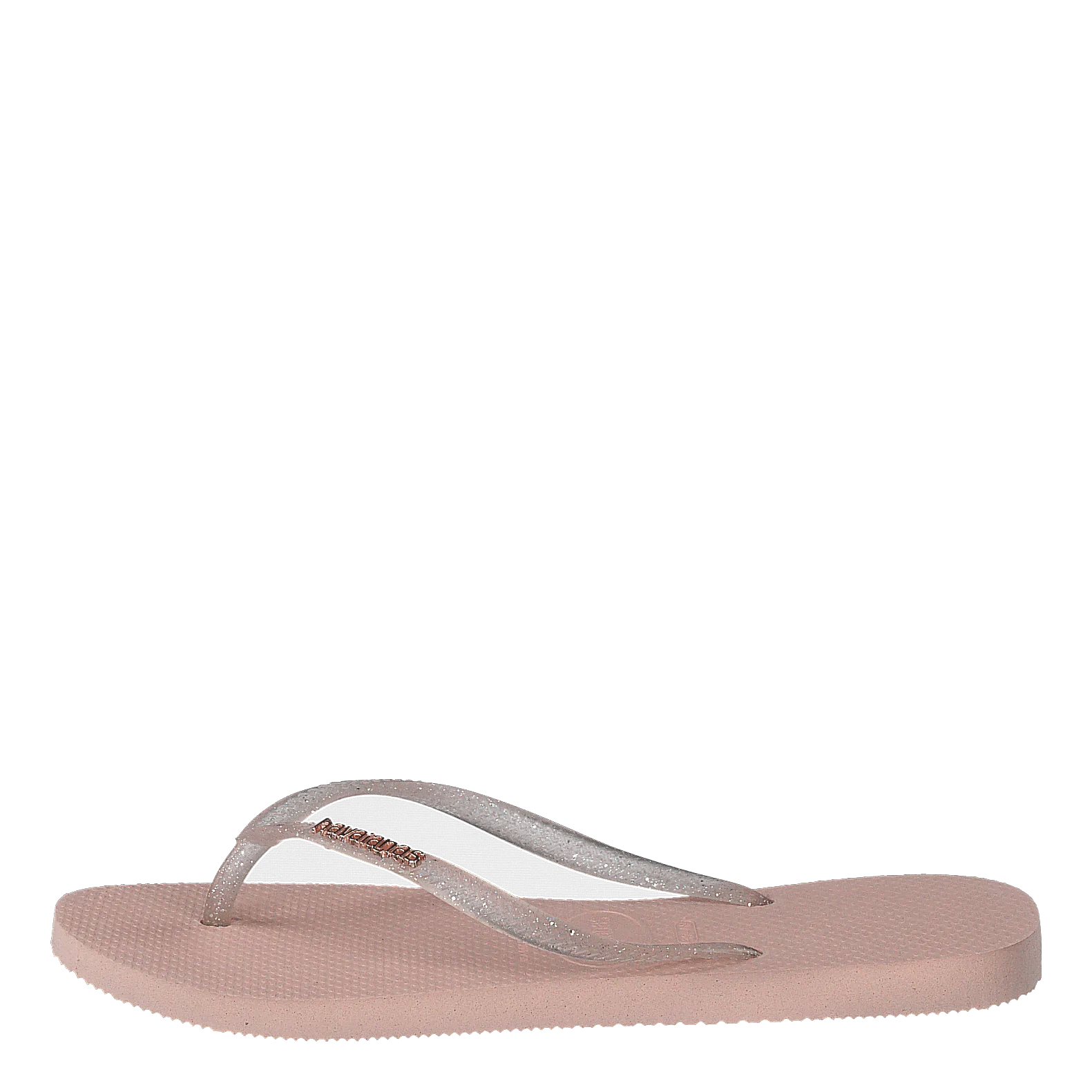 Slim Logo Metallic Ballet Rose