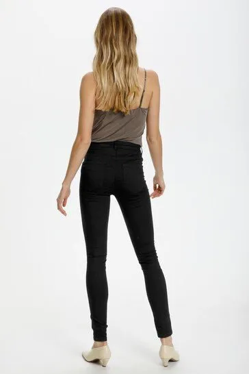 Soaked In Luxury Black Leia Skinny Jeggings