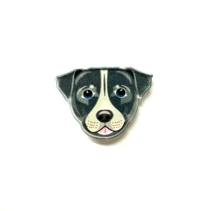 Staffie Pin