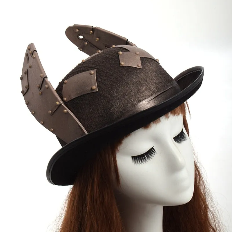 Steam Punk Hat with Retro Rabbit Ears