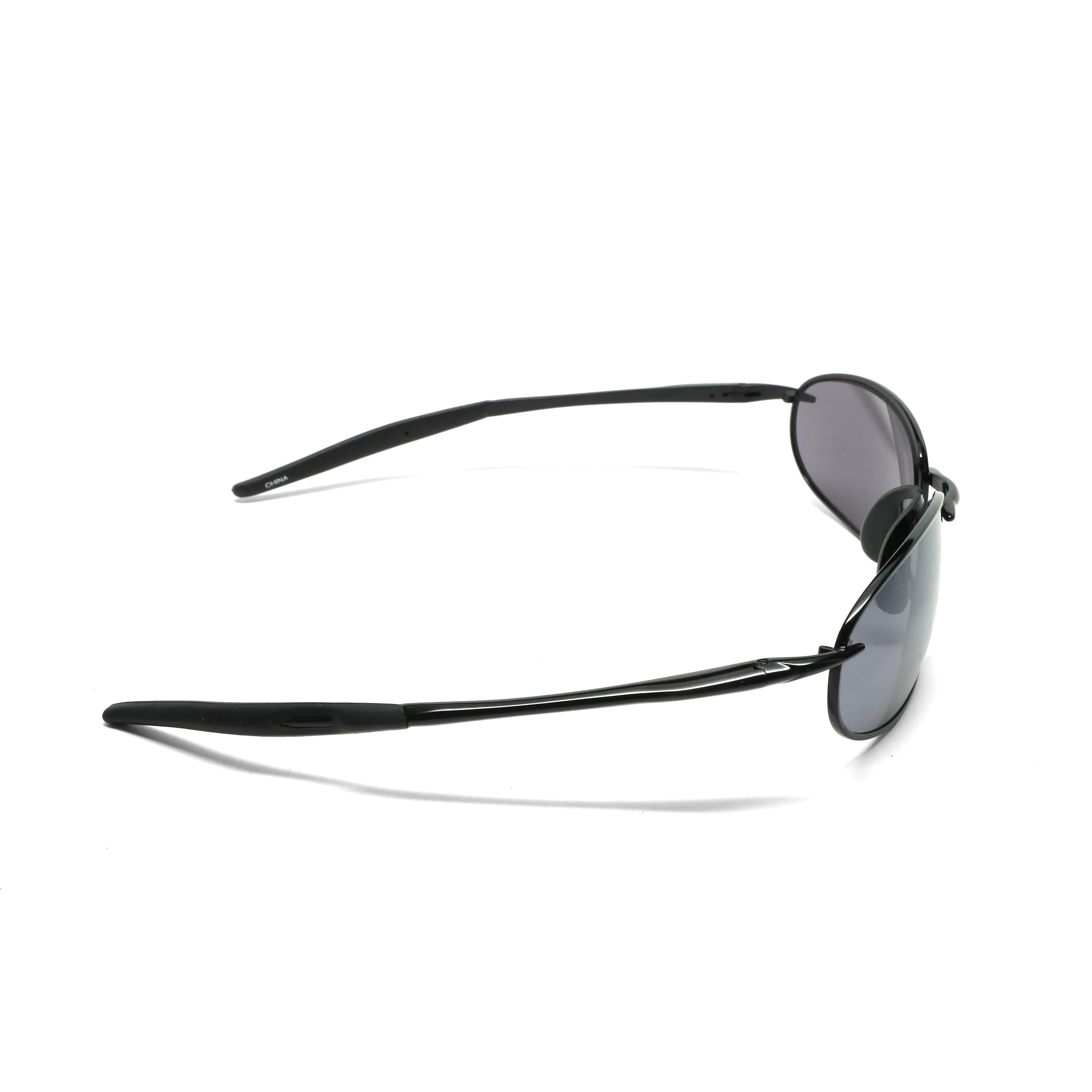 //Style 005// True Vintage 90s Y2k Wraparound Frame Sunglasses - Black