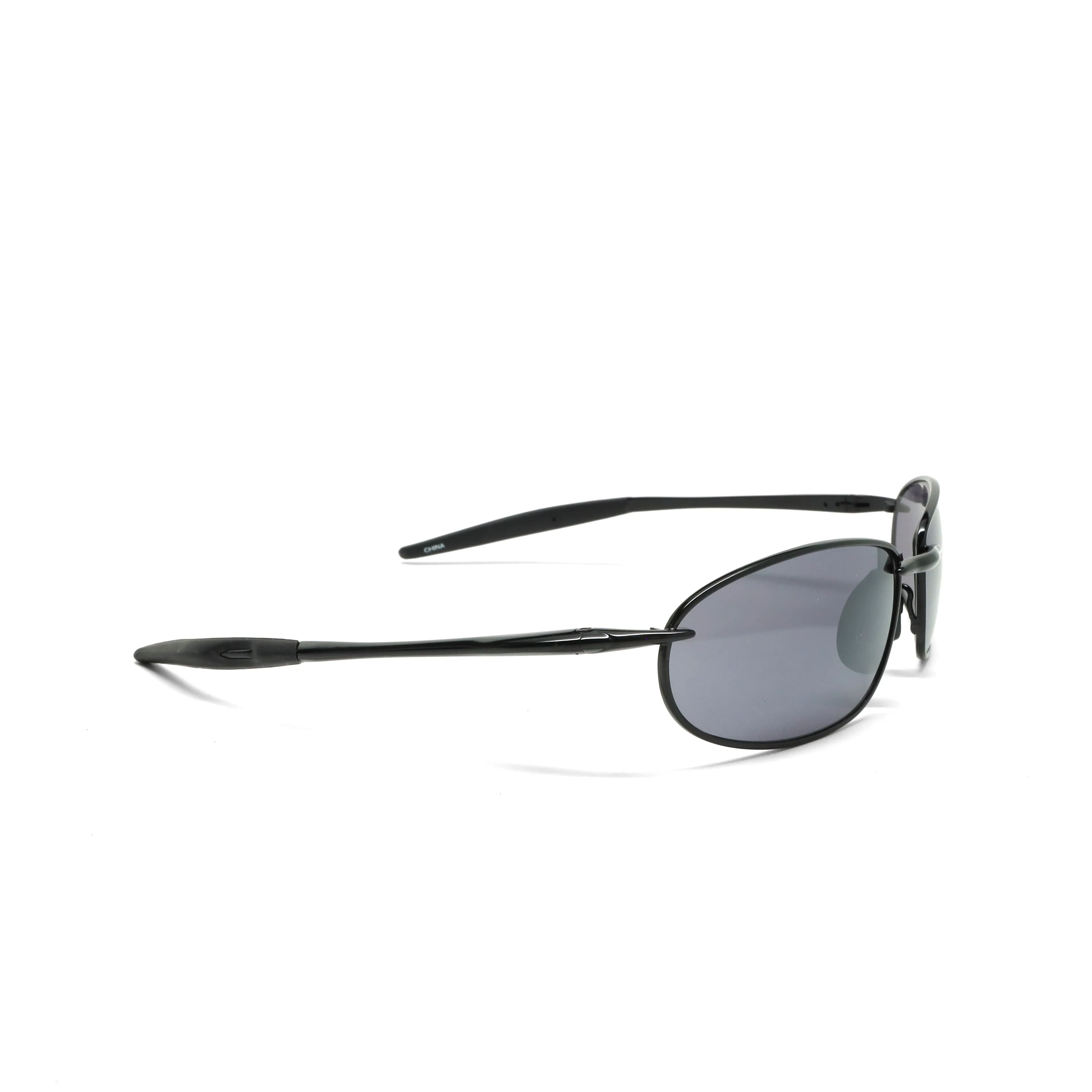 //Style 005// True Vintage 90s Y2k Wraparound Frame Sunglasses - Black