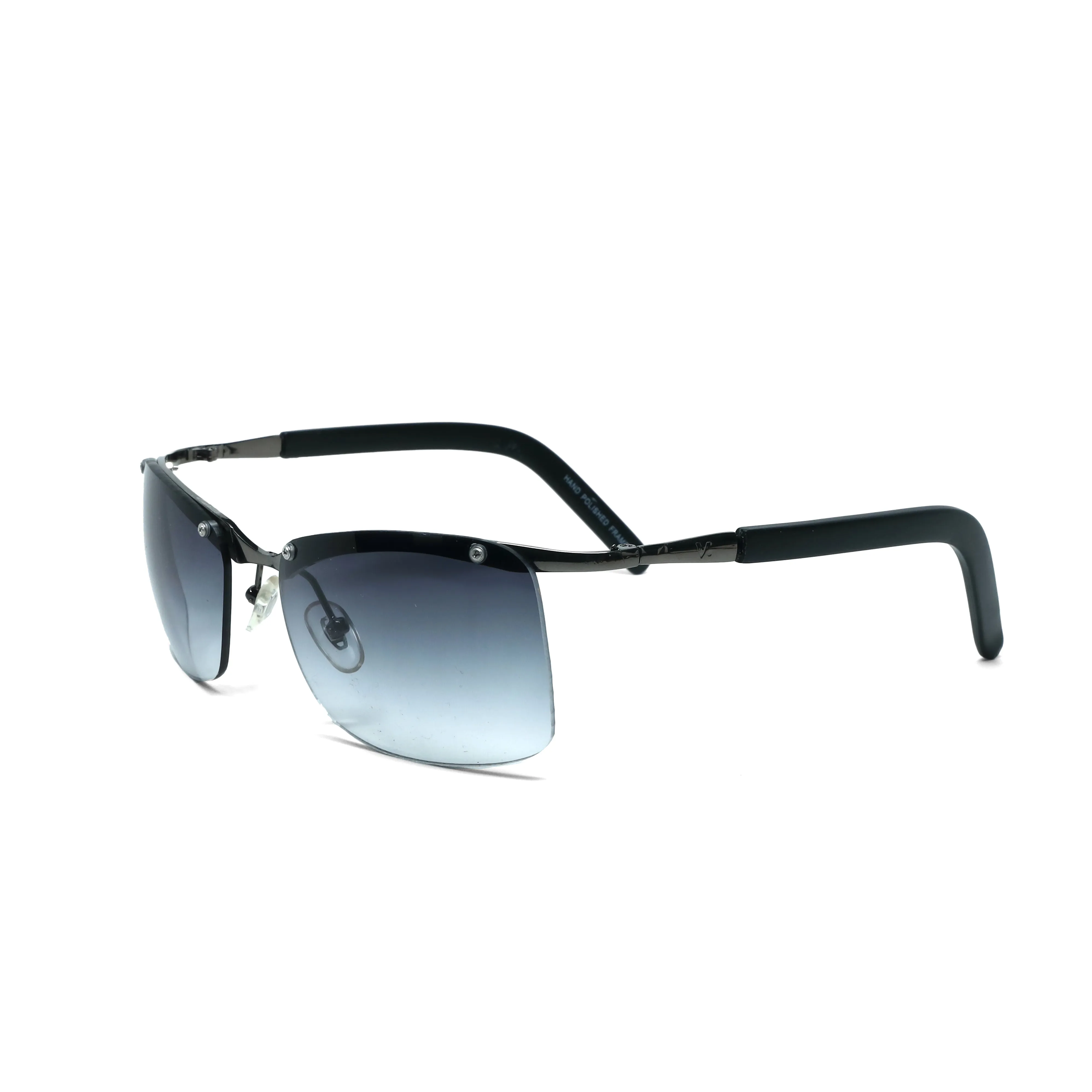 //Style 333 // X-Static 2001 Thin Wraparound Sunglasses - Dark