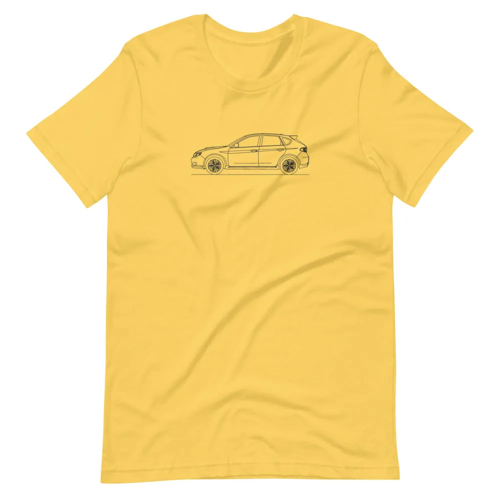Subaru Impreza WRX Hatchback Outline T-shirt