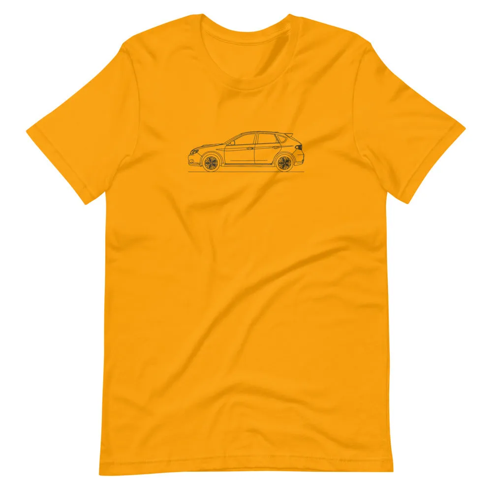 Subaru Impreza WRX Hatchback Outline T-shirt