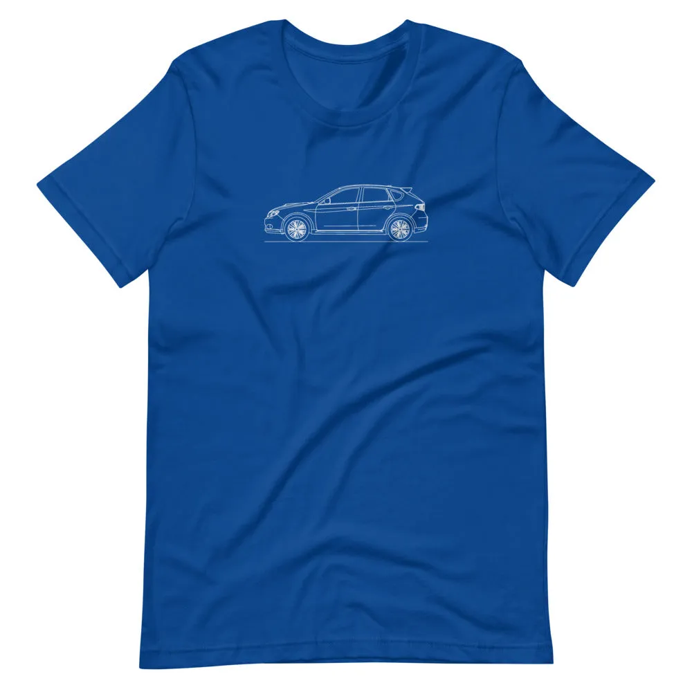 Subaru Impreza WRX Hatchback Outline T-shirt