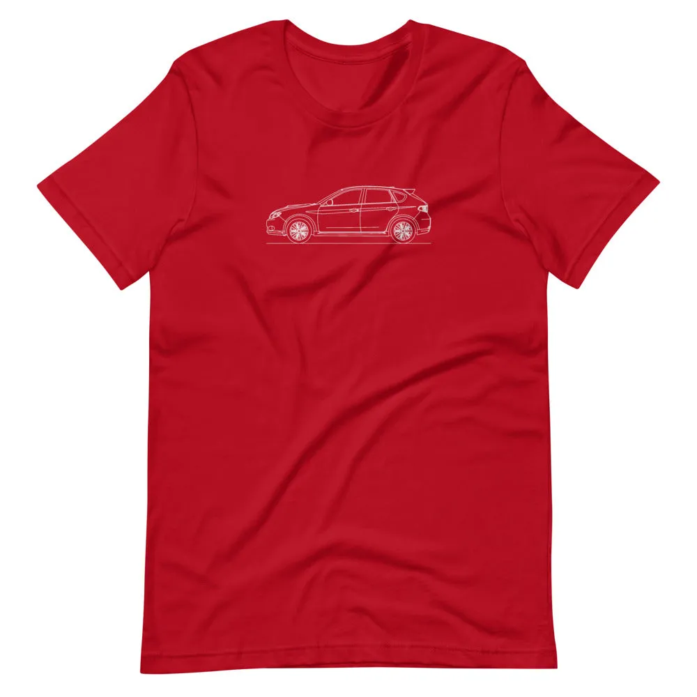 Subaru Impreza WRX Hatchback Outline T-shirt
