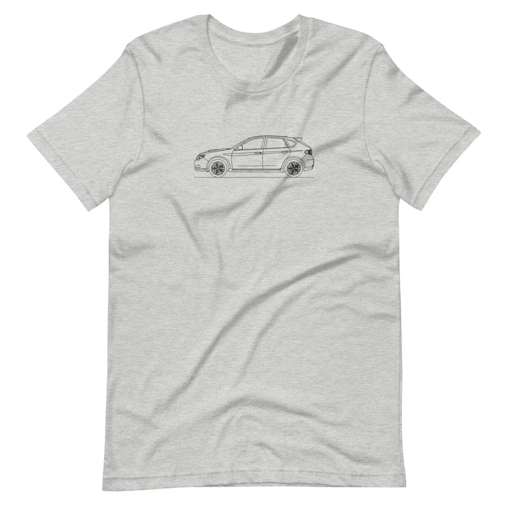 Subaru Impreza WRX Hatchback Outline T-shirt