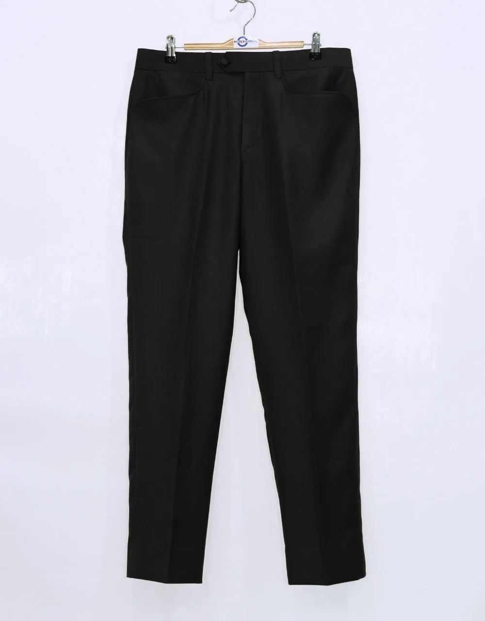 Suit Package | Tailored 3 Button Black Mod Suit For Men