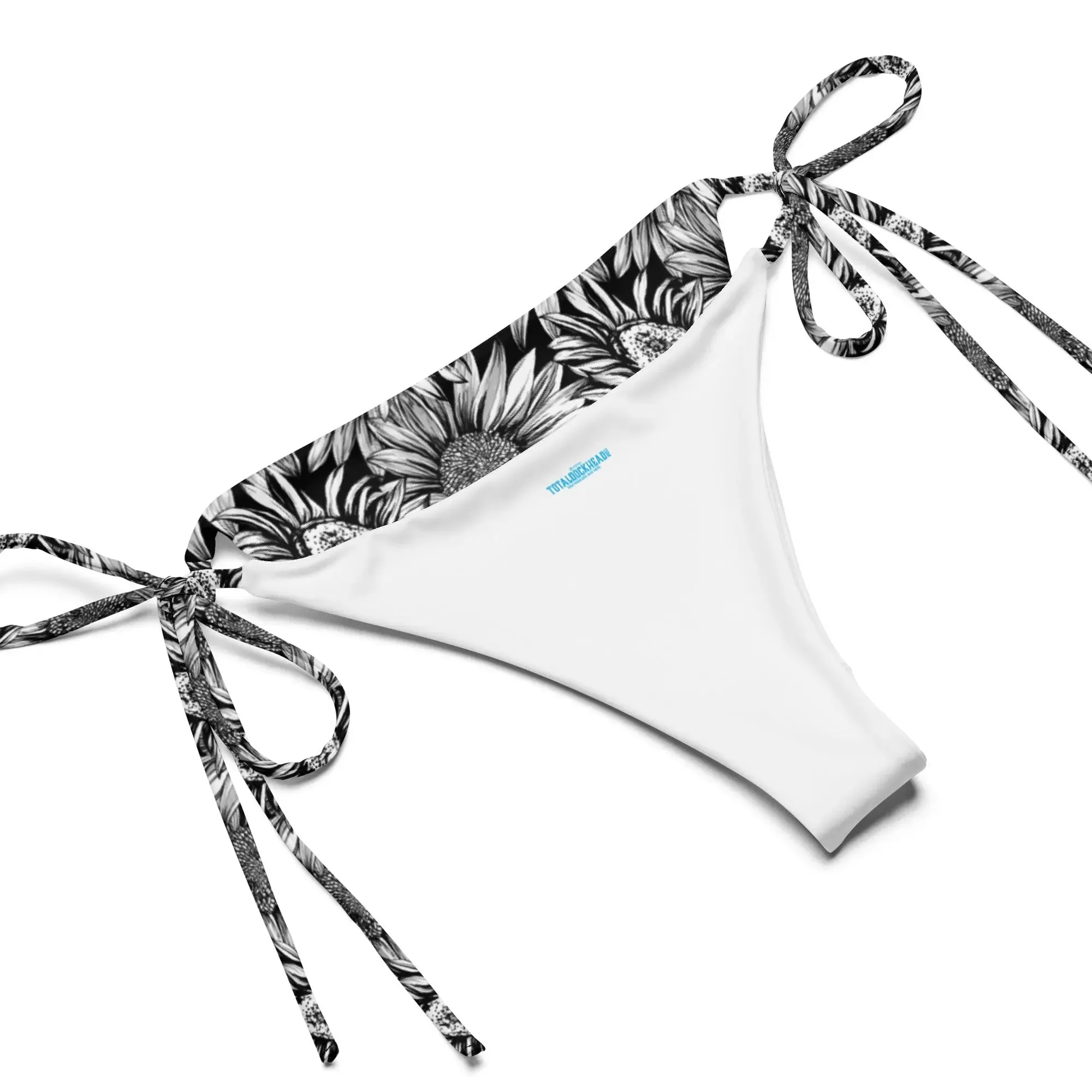 Sunflowers Recycled String Bikini