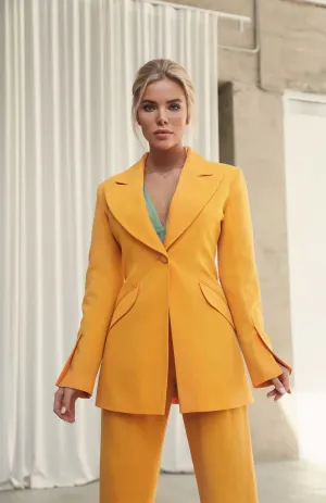 Sunshine | Yellow Blazer Sets