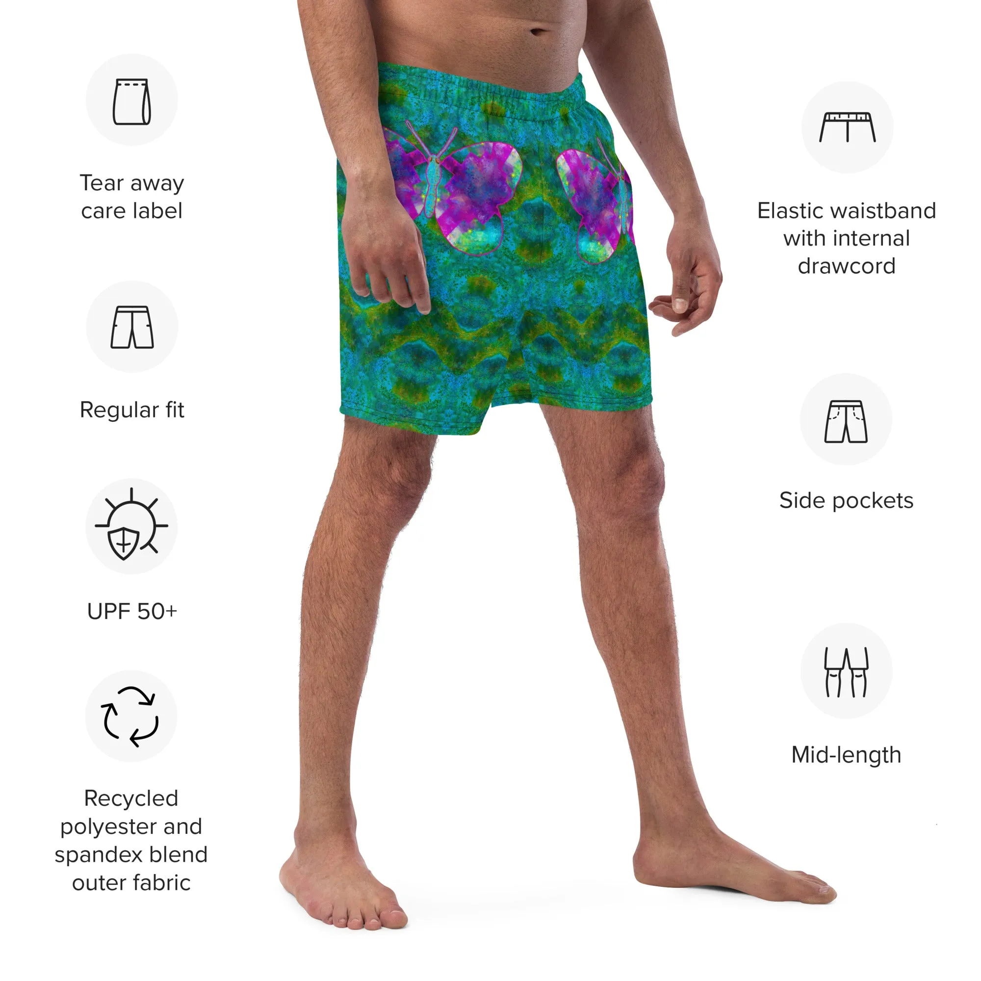 Swim Trunks (Virilis)(Butterfly Glade Denizen) RJSTH@Fabric#11 RJSTHS2023 RJS