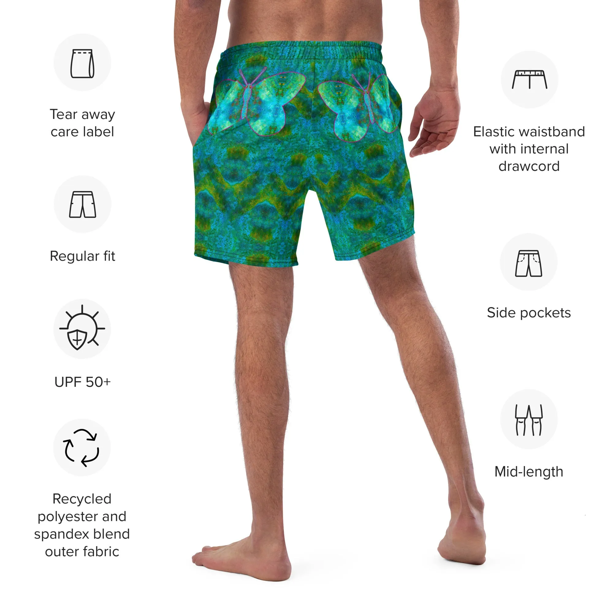 Swim Trunks (Virilis)(Butterfly Glade Denizen) RJSTH@Fabric#11 RJSTHS2023 RJS