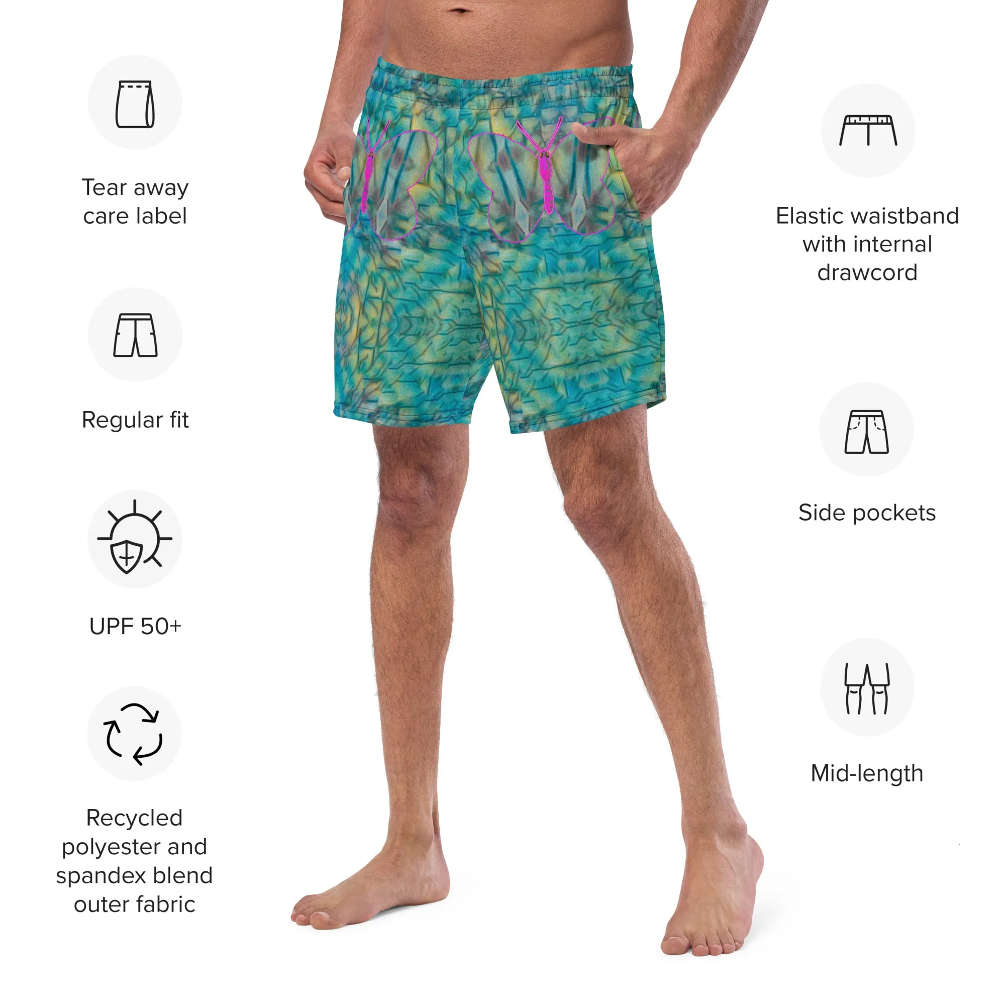 Swim Trunks (Virilis)(Butterfly Glade Denizen) RJSTH@Fabric#9 RJSTHS2023 RJS
