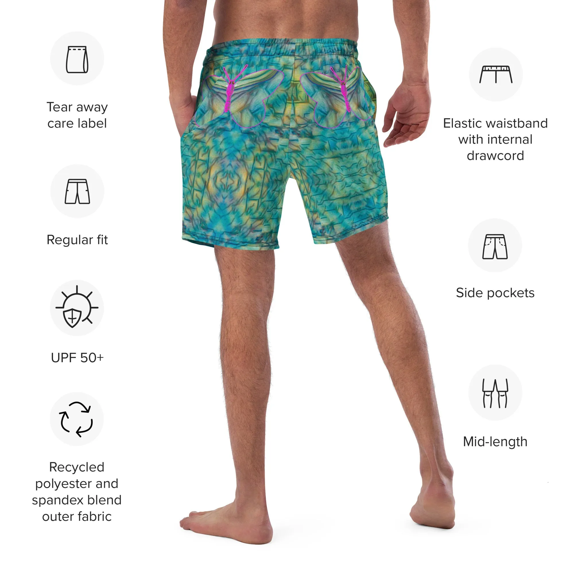 Swim Trunks (Virilis)(Butterfly Glade Denizen) RJSTH@Fabric#9 RJSTHS2023 RJS