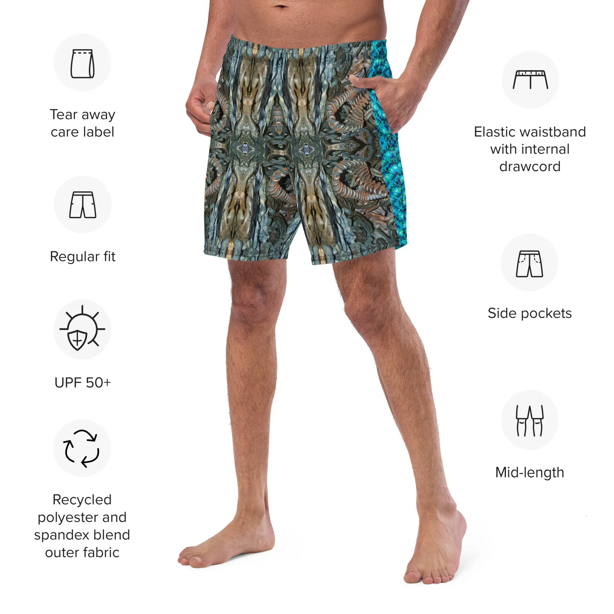 Swim Trunks (Virilis)(GNHV 8.12 Sugar Stick Twirl {Elder Gift} Blue Logo@Alchemic) RJSTHS2023 RJS
