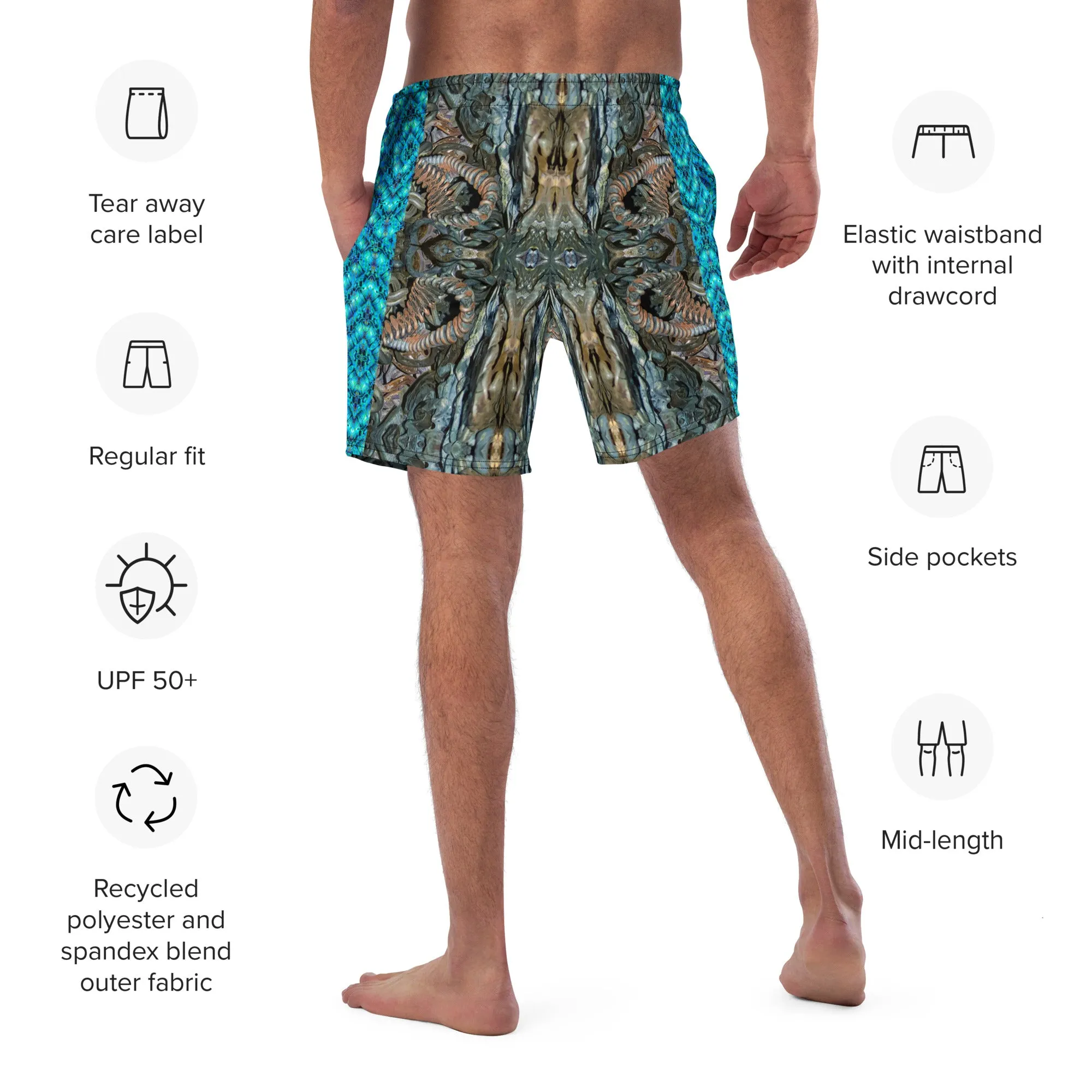 Swim Trunks (Virilis)(GNHV 8.12 Sugar Stick Twirl {Elder Gift} Blue Logo@Alchemic) RJSTHS2023 RJS