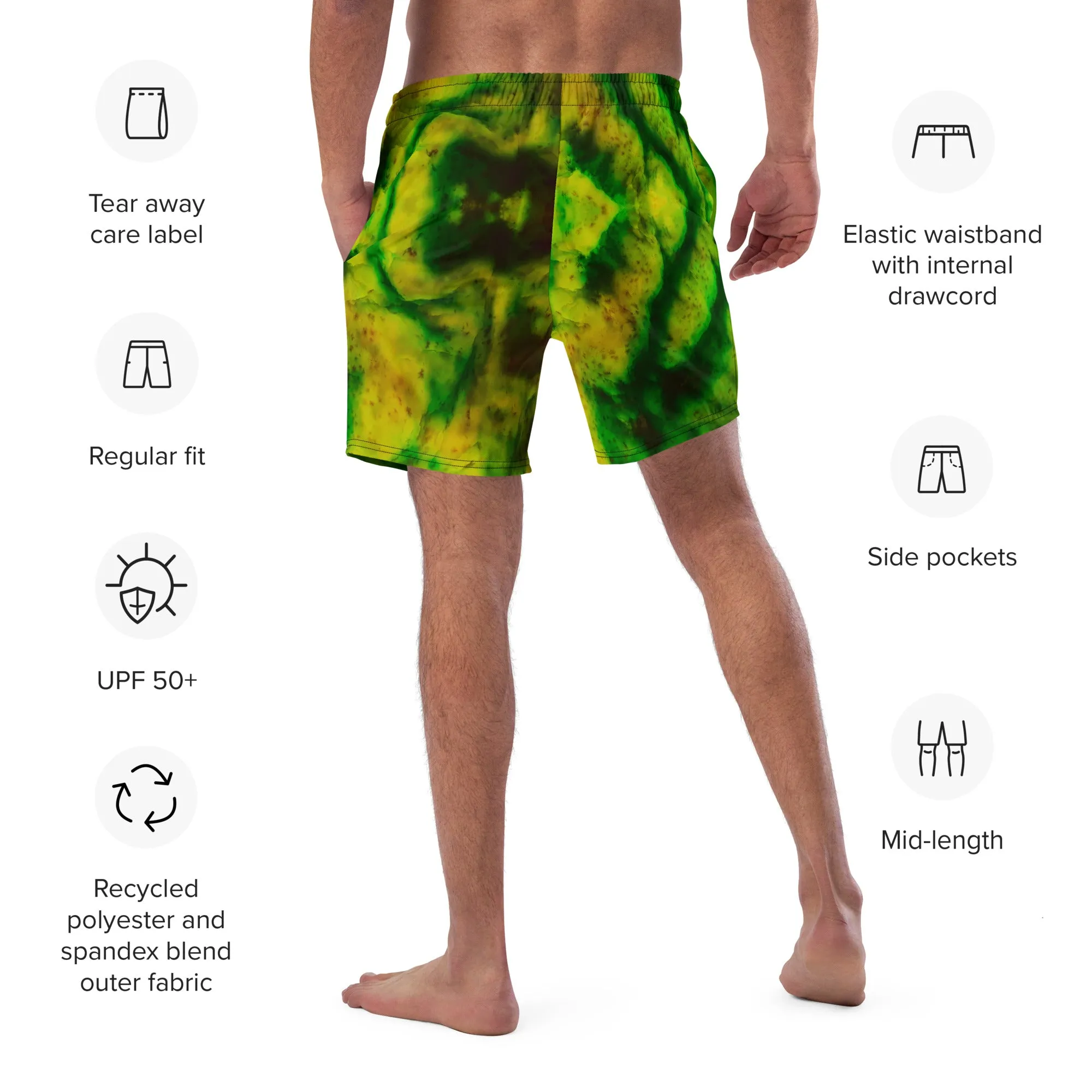 Swim Trunks (Virilis)(Purely Jade Light) RJSTHS2023 RJS
