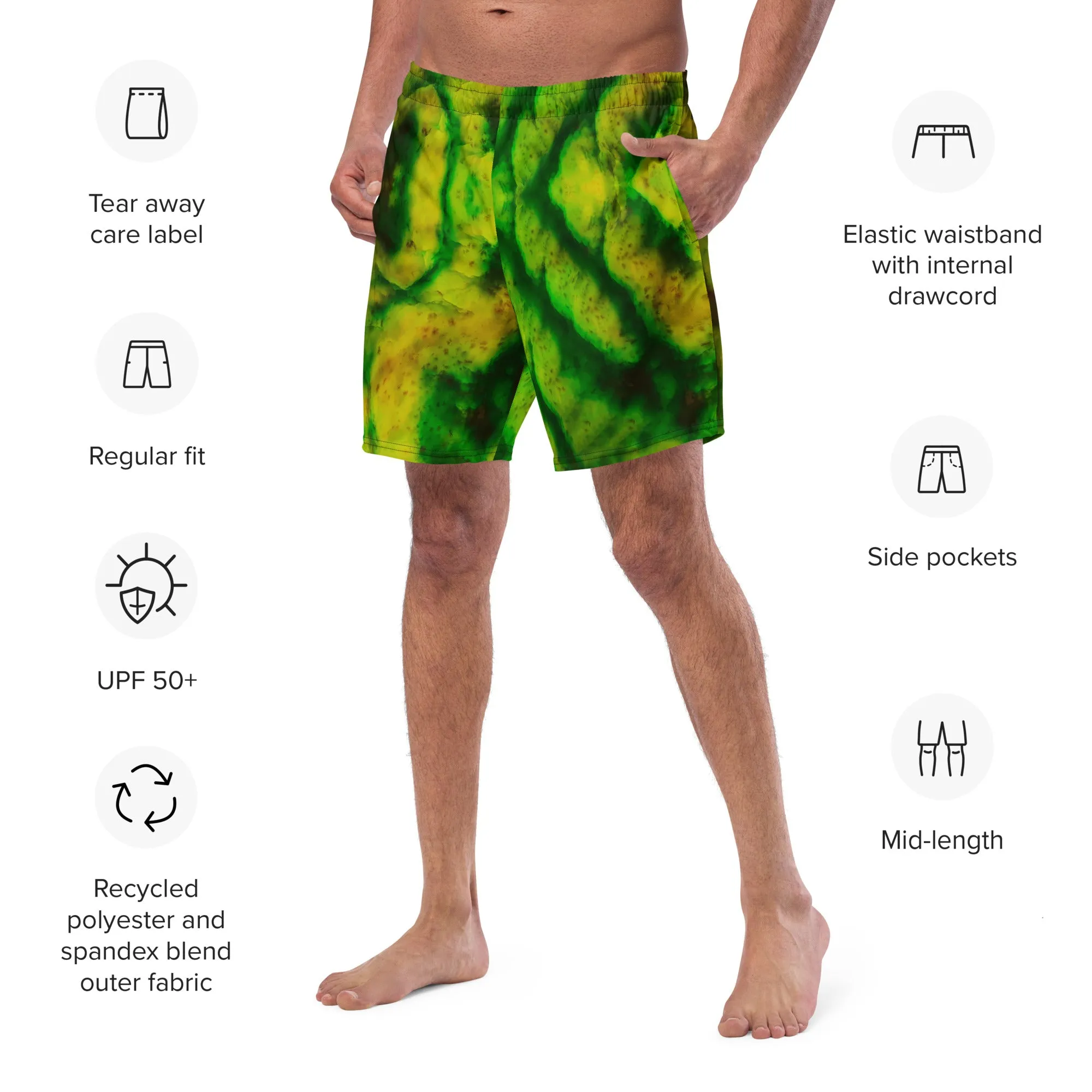 Swim Trunks (Virilis)(Purely Jade Light) RJSTHS2023 RJS