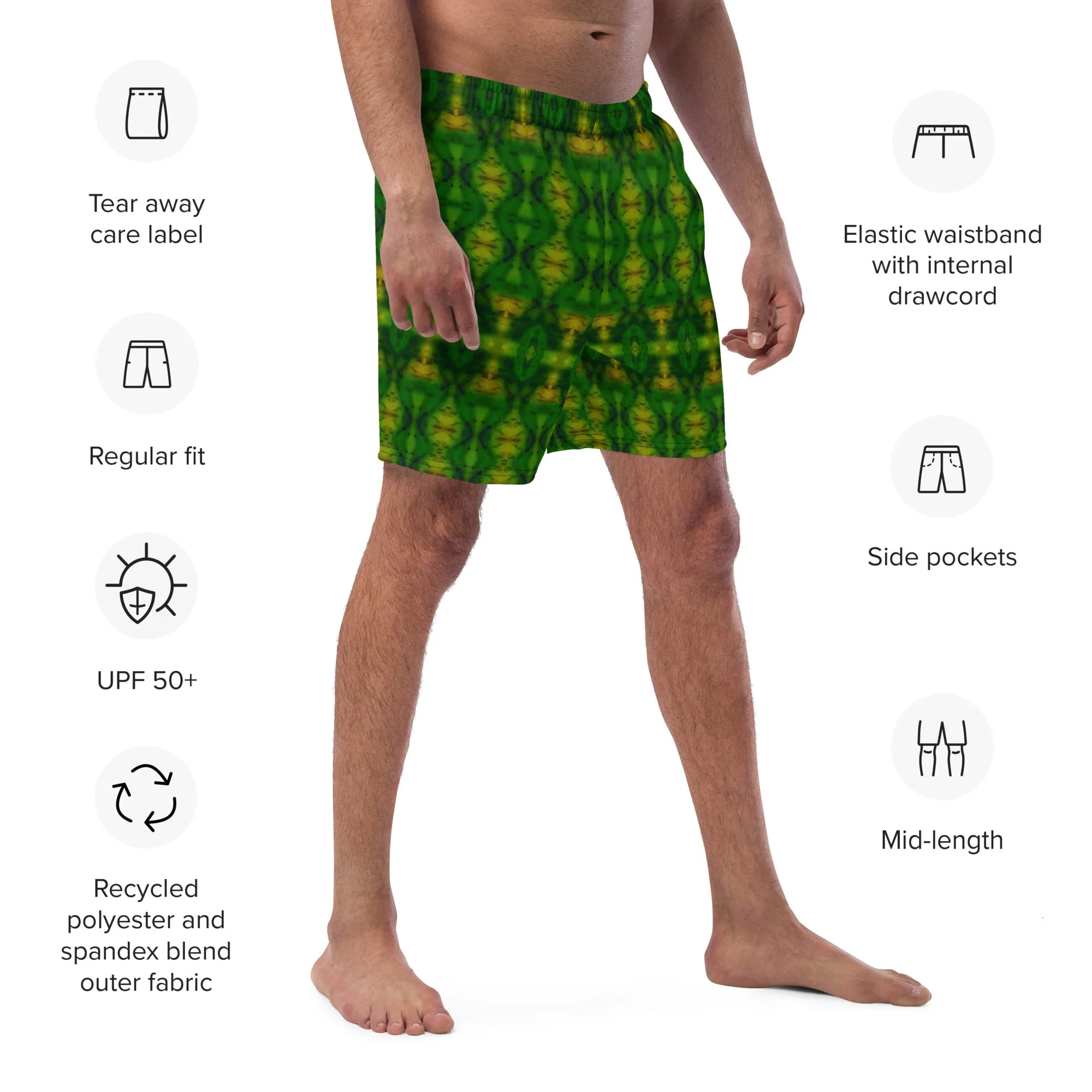Swim Trunks (Virilis)(Purely Jade Light) RJSTHS2023 RJS